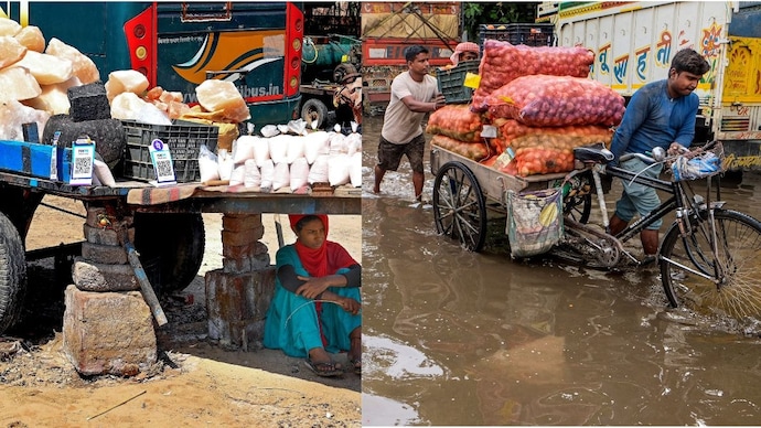 ndia's weather on May 8 is no quiet affair. Thundersqualls in Uttarakhand, a heatwave bearing down on Gujarat and Rajasthan, and seven straight days of heavy rain forecast for South India. (Photo: PTI) ndia's weather on May 8 is no quiet affair. Thundersqualls in Uttarakhand, a heatwave bearing down on Gujarat and Rajasthan, and seven straight days of heavy rain forecast for South India. (Photo: PTI)