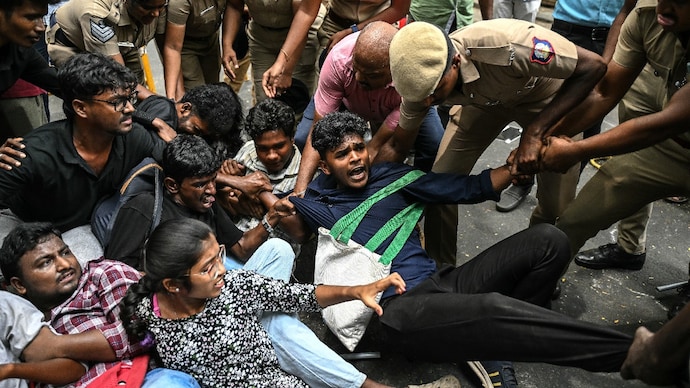 The alleged leak of the NEET-UG 2026 paper has triggered protests by students NEET-UG paper leak