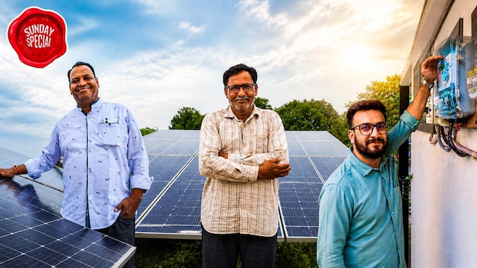 The PM Surya Ghar: Muft Bijli Yojana has installed rooftop solar systems for 30 lakh households across India. (Image: PTI/ India Today) neighbour effect envy pradhan mantri surya ghar yojana solar panels installation renewable energy in india subsidy