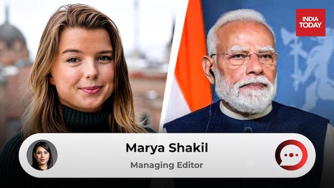 Norway journalist PM Modi Norway journalist PM Modi