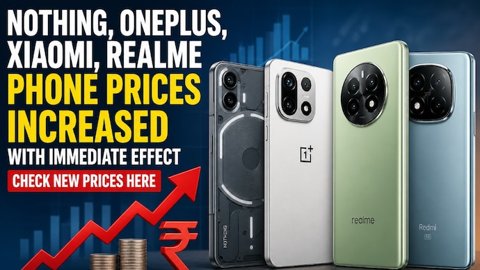 Nothing, OnePlus, Xiaomi, Realme