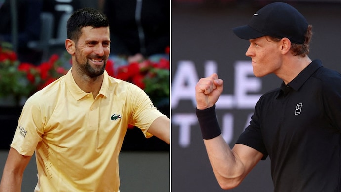 Novak Djokovic, Jannik Sinner