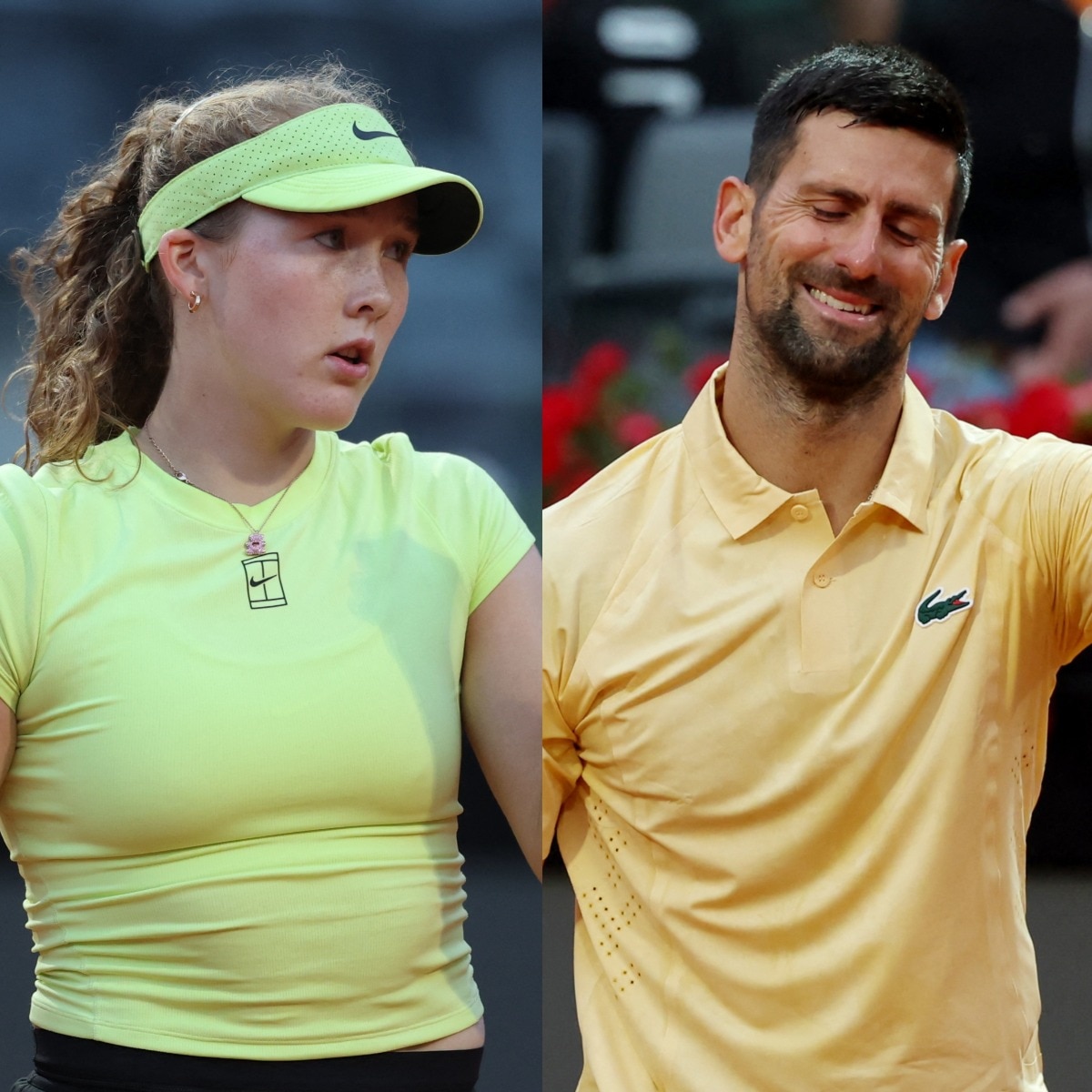 Novak Djokovic, Mirra Andreeva 