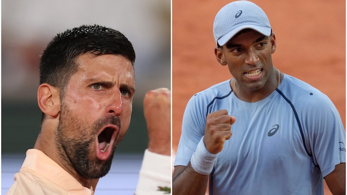 Djokovic, Basavareddy return to action in the French Open. (Reuters Photo) Novak Djokovic, Nishesh Basavareddy