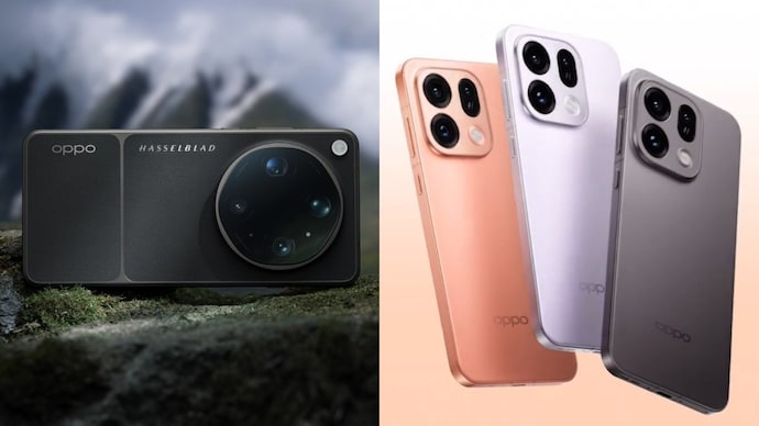 Oppo is bringing two new Find X9 series of smartphones to India, the flagship Find X9 Ultra, and the more affordable Find X9s. (Photos: Oppo)