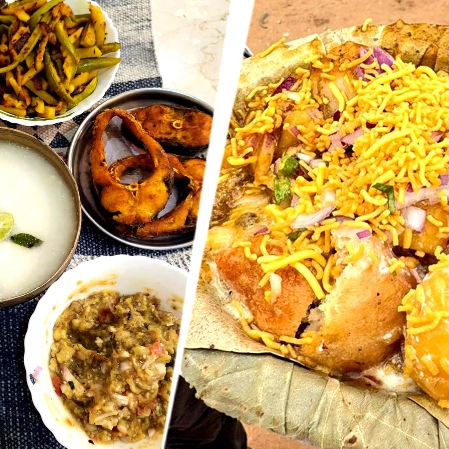  Pakhala bhaat and dahi bara aloo dum