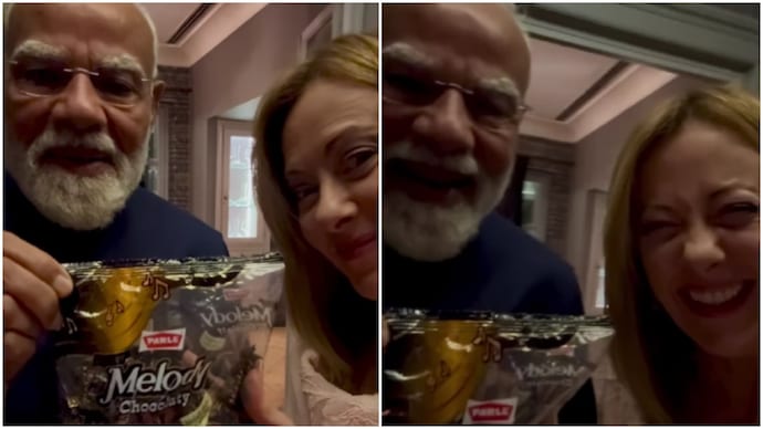Parle's ‘sweetening relationships’ response after PM Modi’s Melody gift to Meloni (Photos: Giorgia Meloni/Instagram) melody