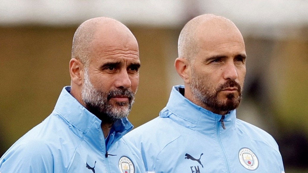 Enzo Maresca will take over as the Manchester City manager. (Image: Reuters) Pep Guardiola, Enzo Maresca
