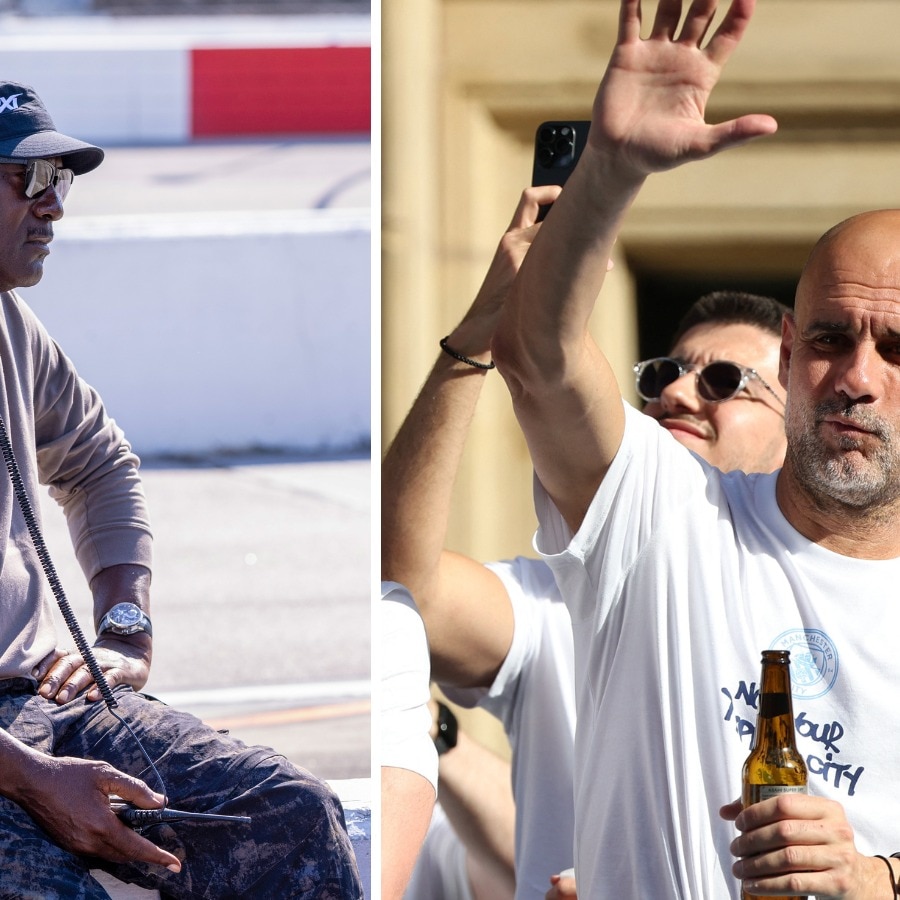 Michael Jordan surprises Guardiola with farewell message at Man City send-off