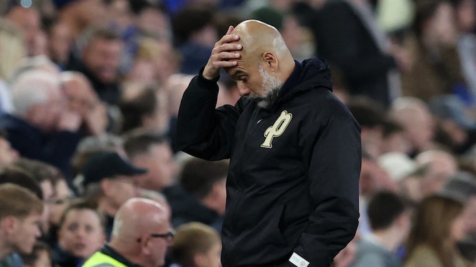 Guardiola admitted that the title race may be out of City's hands (Courtesy: Reuters) Pep Guardiola