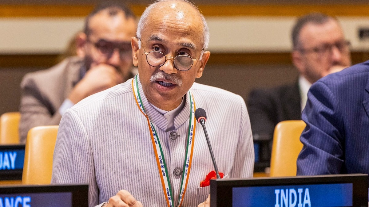 Permanent Representative of India to the UN Parvathaneni Harish