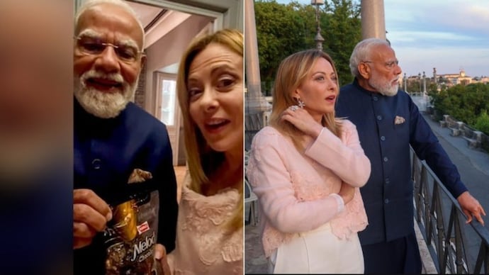 PM Modi and Giorgia Meloni’s Colosseum visit puts focus on this ‘broken monument’ PM Modi gifts Melody toffees to Giorgia Meloni