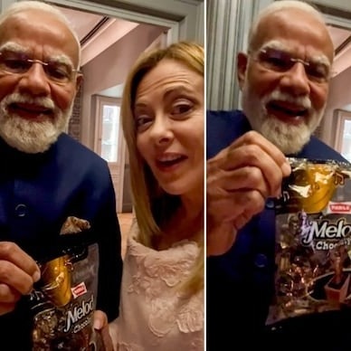 M for Melody, not mehngai: Congress jabs PM for gifting toffees to Italy's Meloni