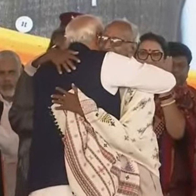 Who is 98-year-old BJP worker whom PM Modi hugged at Bengal's new CM oath event?