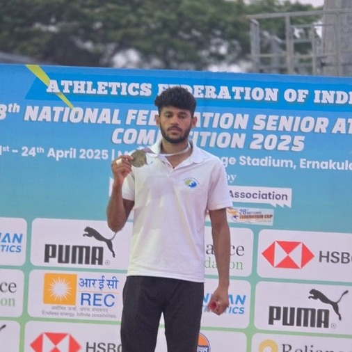Pole vaulter Dev Meena 
