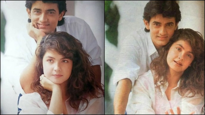 Pooja Bhatt shares rare old pictures with Aamir Khan. (Photo courtesy: Instagram/Pooja Bhatt) Pooja Bhatt, Aamir Khan