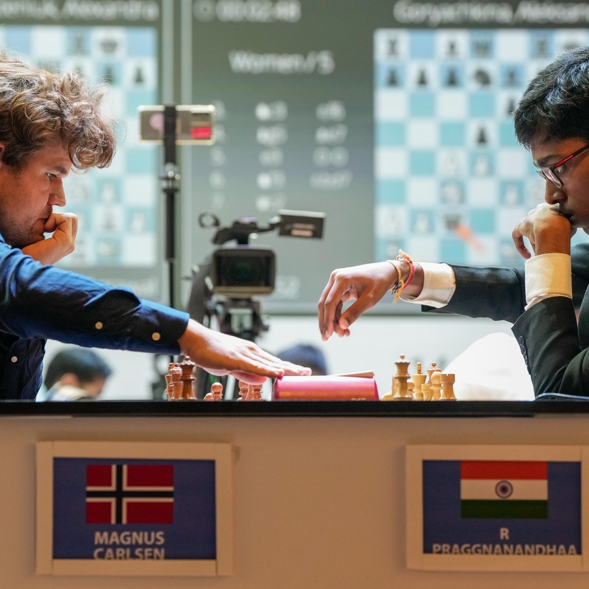 Deja vu strikes: Praggnanandhaa shocks Carlsen again in Norway Chess clash