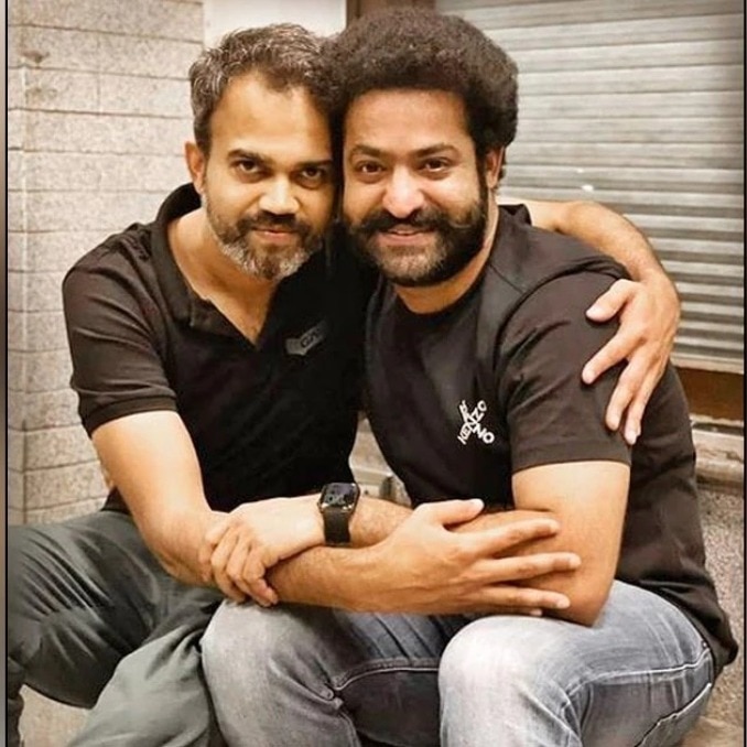 Prashanth Neel (L) Jr NTR (R)