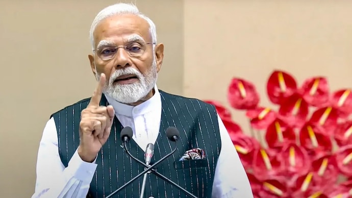 BJP sweeps Bengal’s Falta repoll, TMC slips to fourth place (Photo-PTI) Prime Minister Narendra Modi chaired a meeting of the Union Council of Ministers