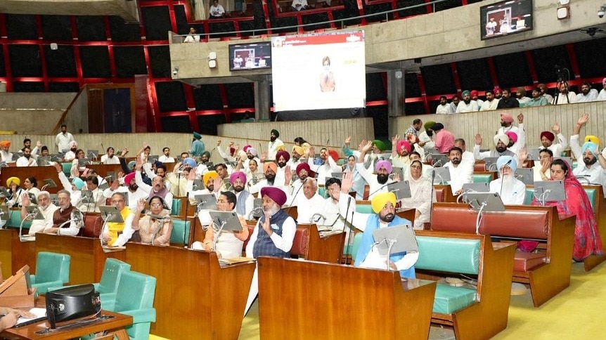 Public trust remains with AAP: Bhagwant Mann wins trust vote in Punjab Assembly