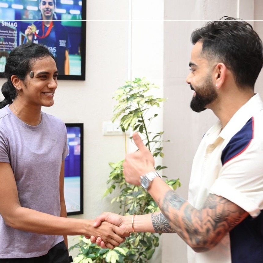Never back down: PV Sindhu reveals priceless words from Virat Kohli on special meet