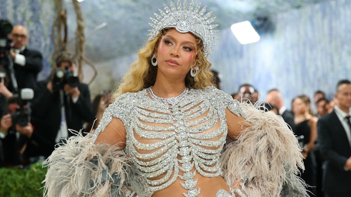 Queen B makes her Met Gala comeback | Photo: AFP Queen B makes her Met Gala comeback | Photo: AFP