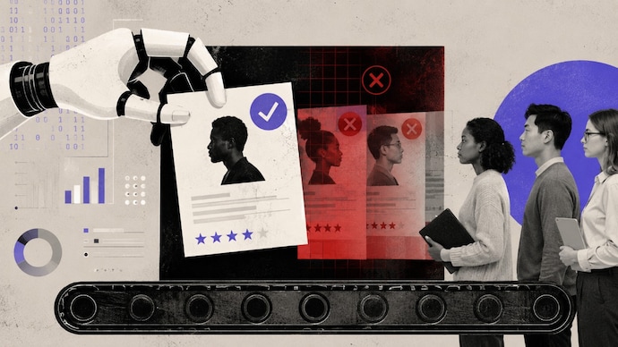A new Stanford study warns that AI hiring tools may be unfairly filtering out qualified candidates before recruiters even review their applications. (Image created using AI by Divya Bhati) Racial bias by AI in hiring