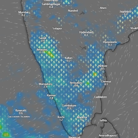 Rain coming: Heavy thundershowers to hit Bengaluru with gusty winds