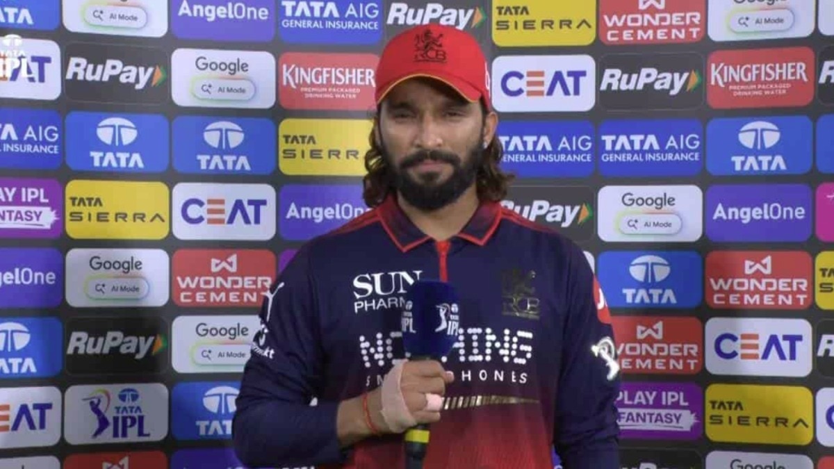 Why is RCB captain Rajat Patidar not playing against PBKS in Dharamshala?
