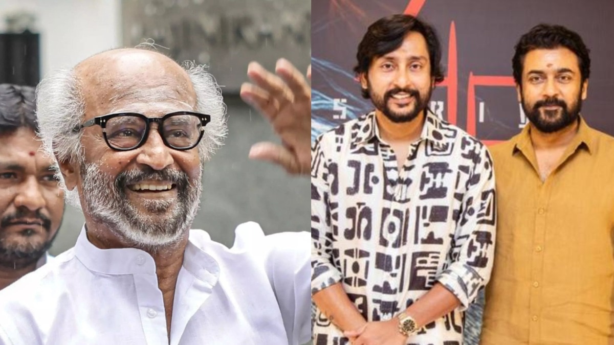 Rajinikanth, RJ Balaji and Surya