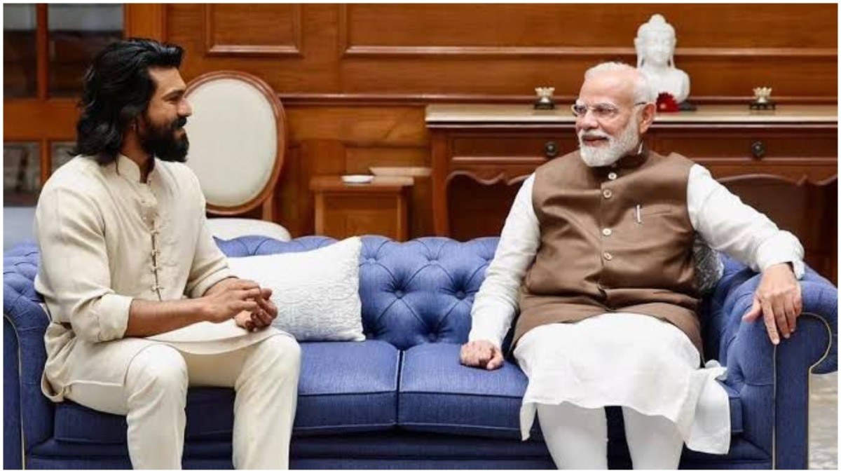 Ram Charan and PM Modi