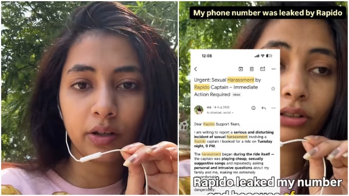 A woman's video sharing her traumatising experience after a Rapido driver's repeated calls has gone viral. (Photo: Instagram) rapido