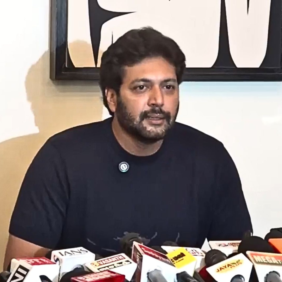 Teary-eyed Ravi Mohan says he will take acting break until divorce is finalised