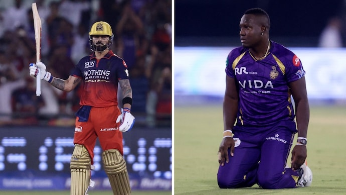 RCB vs KKR: Kolkata Knight Riders dropped Kohli twice in Raipur. (Image: Reuters) RCB vs KKR