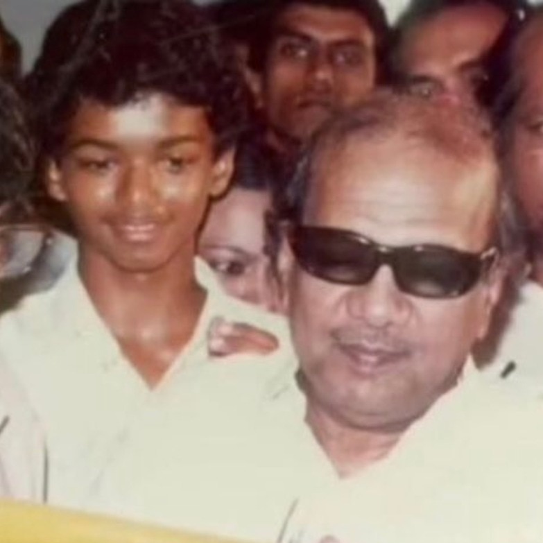 Stood behind Kalaignar once, now destroyed his party: RGV reacts to Vijay's old pic