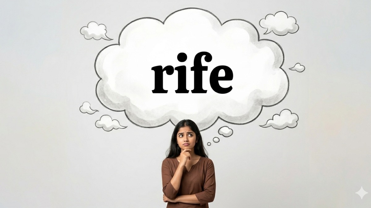 Word of the day: What 'rife' means and how to use it right