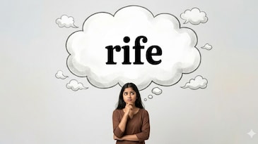 Word of the day: What 'rife' means and how to use it right Word of the day: What 'rife' means and how to use it right