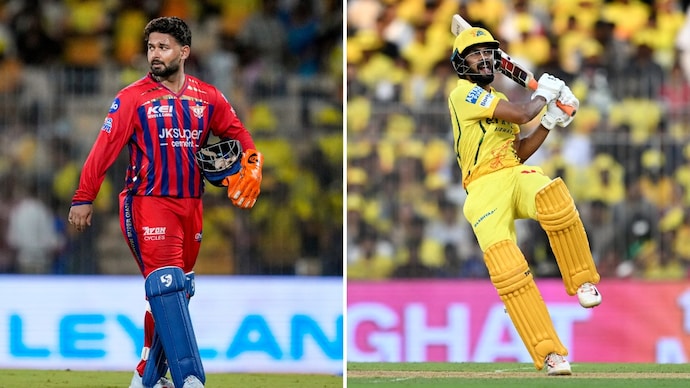 Chennai will be hoping to continue their playoff push with a win (Courtesy: AFP/PTI) Rishabh Pant, Ruturaj Gaikwad