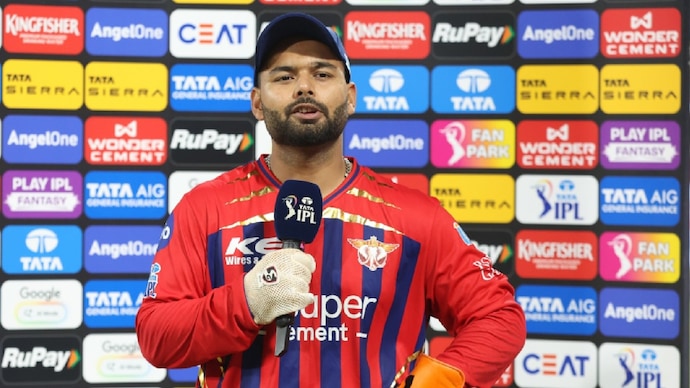 Rishabh Pant explains his captaincy decisions (Photo screengrab from broadcaster/X) Rishabh Pant