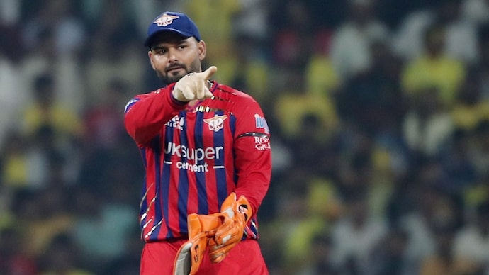 Pant managed just 10 wins from 28 matches as LSG skipper (Courtesy: Reuters) Rishabh Pant