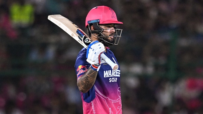 Riyan Parag's 90 off 50 balls against DC in Jaipur came in a losing cause. (Image: PTI) Riyan Parag