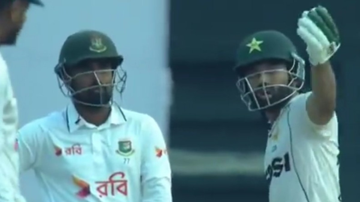 Mohammad Rizwan, Litton Das viral stump-mic exchange in Bangladesh vs Pakistan Test