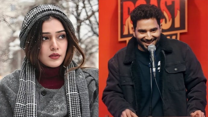 RJ Mahvash (L), Samay Raina (R). (Photo: Instagram)