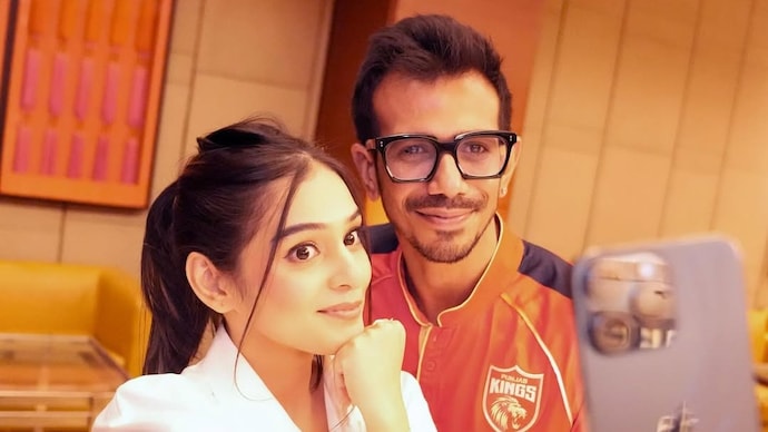 Yuzvendra Chahal and Mahvash