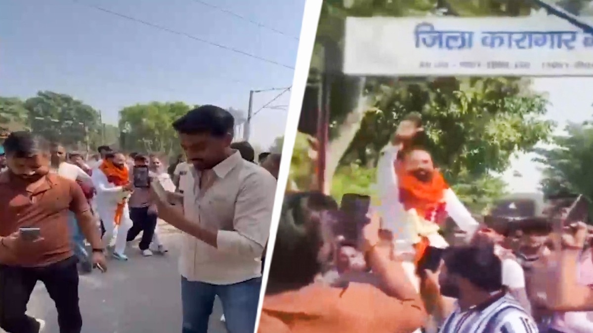 Video: Roadshow for Ghaziabad rape accused after bail sparks outrage
