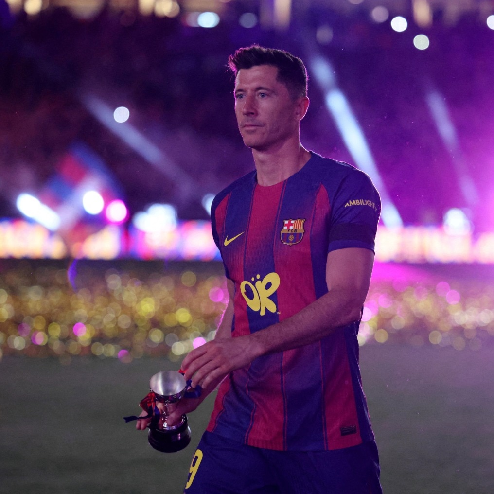 Robert Lewandowski leaves Barcelona after instilling champion mentality