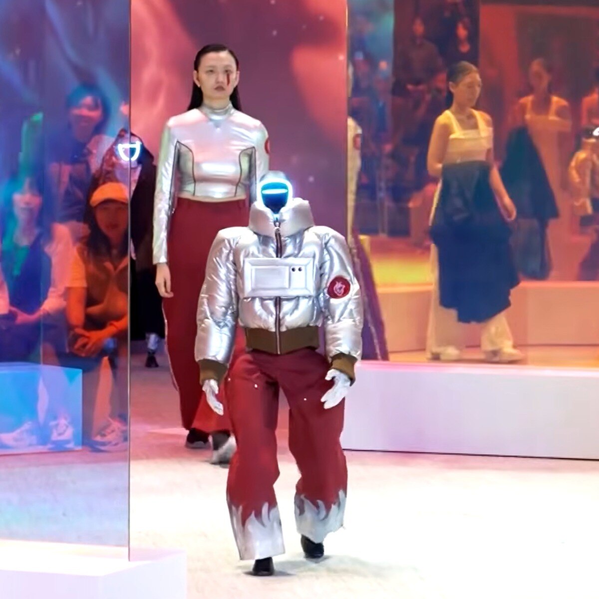 From lab to fashion show, AI robots are now catwalking alongside humans