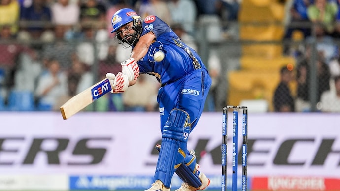 Rohit Sharma helped Mumbai beat Lucknow by 6 wickets. Courtesy: AP Rohit Sharma