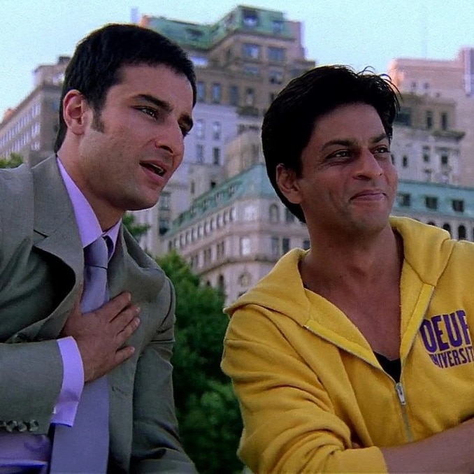 Saif Ali Khan says working with Shah Rukh Khan changed his career