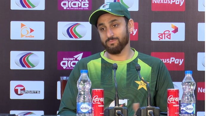 Salman Agha threw an open challenge to Bangladesh. Courtesy: Bangladesh Cricket Salman Agha